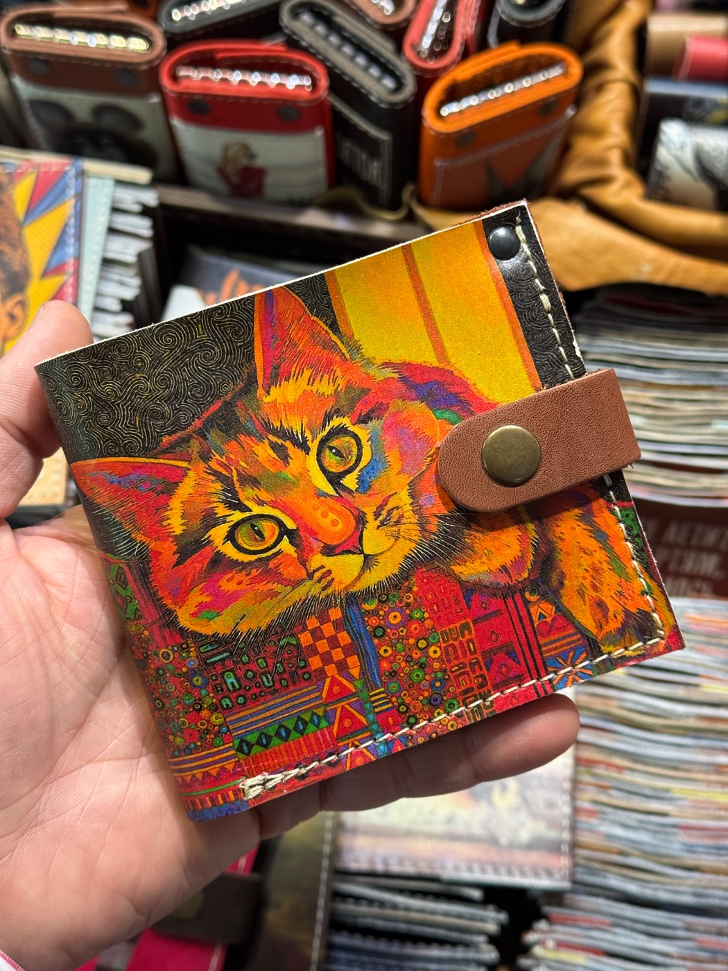 Кошелек с кошкой