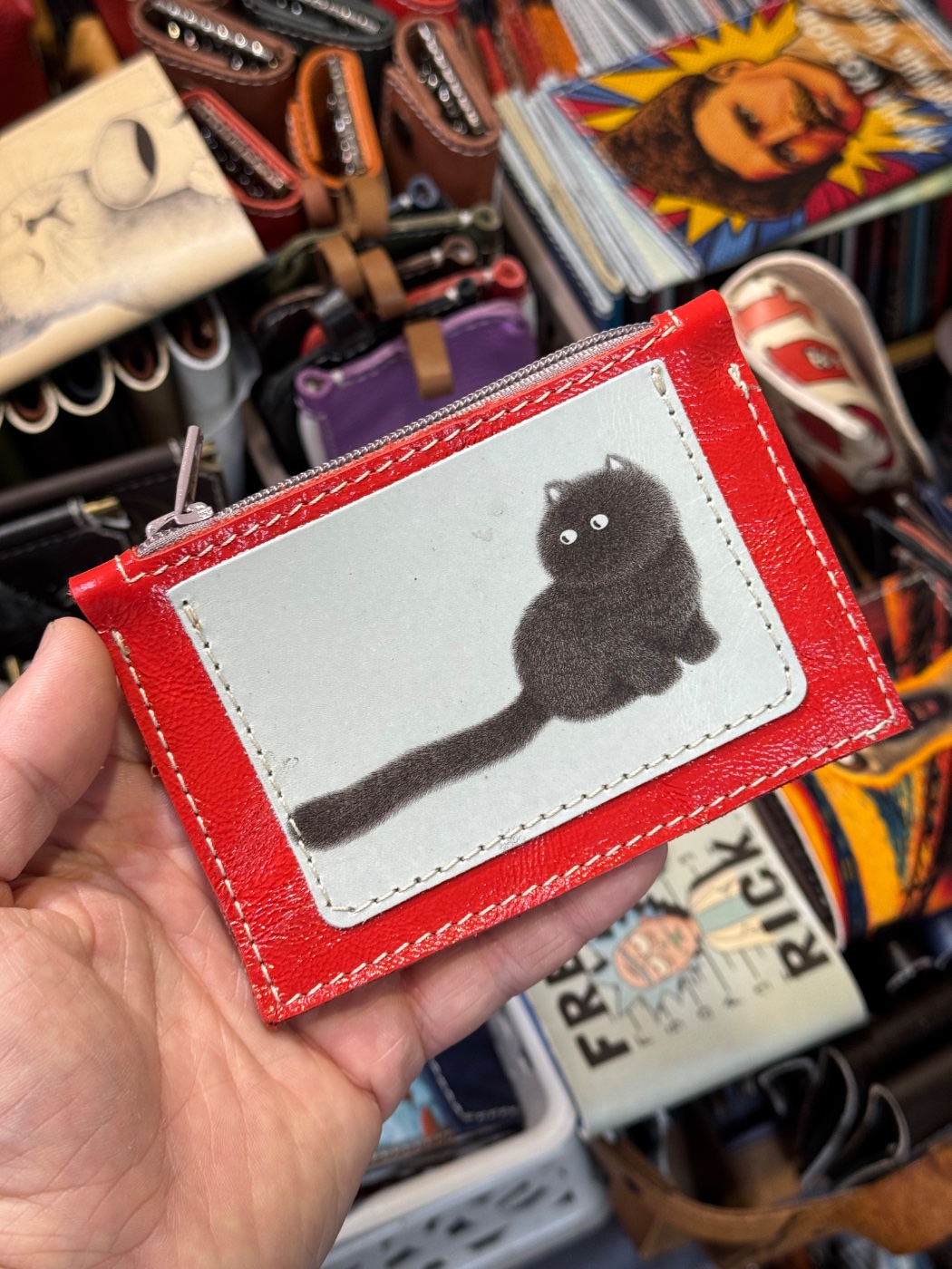Кошелек с кошкой